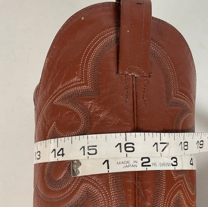 Vintage Sanders Cowboy Boots | Narrow | Brown | Men’s 11 B