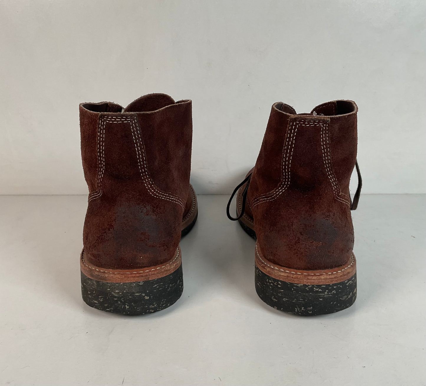 Oak Street Rough Out Suede Trench Boot 8.5 Dr. Sole Original