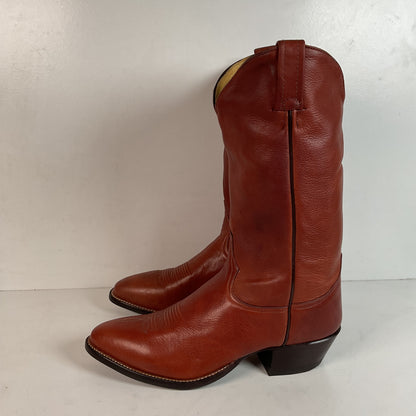 Tony Lama Ol’ Buck Cowboy Boots 9.5 D Deer Buck Skin