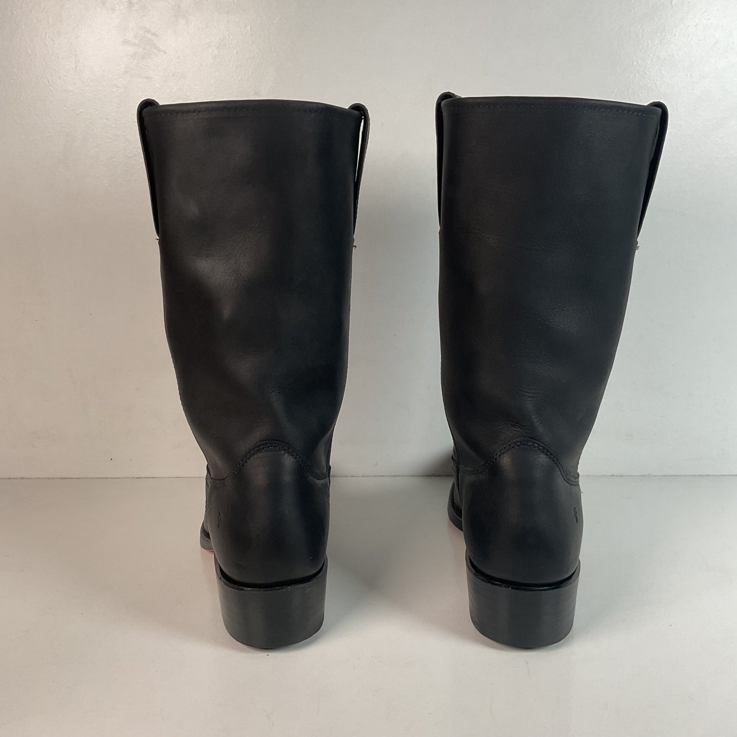 Frye Men’s Black Oiled Cavalry Boots 9.5 M USA Made Campus