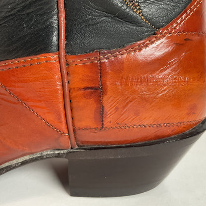 Vintage Nocona Eel Cowgirl Boots | USA Made | Exotic | Men’s 7.5 C | Women’s 8.5