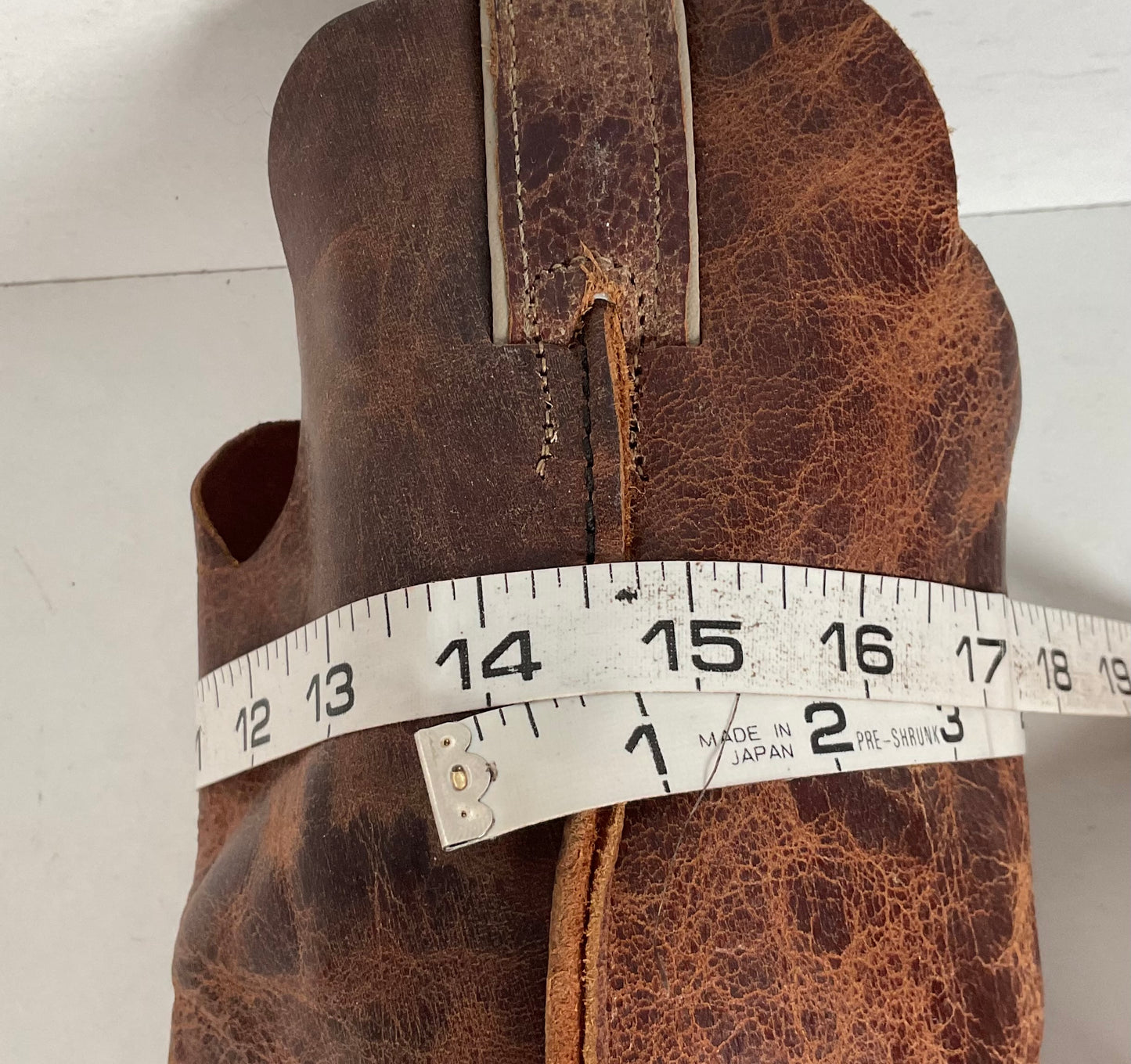 Justin Bent Rail Cowgirl Boots | Tan Road | USA Made | Women’s 9 B