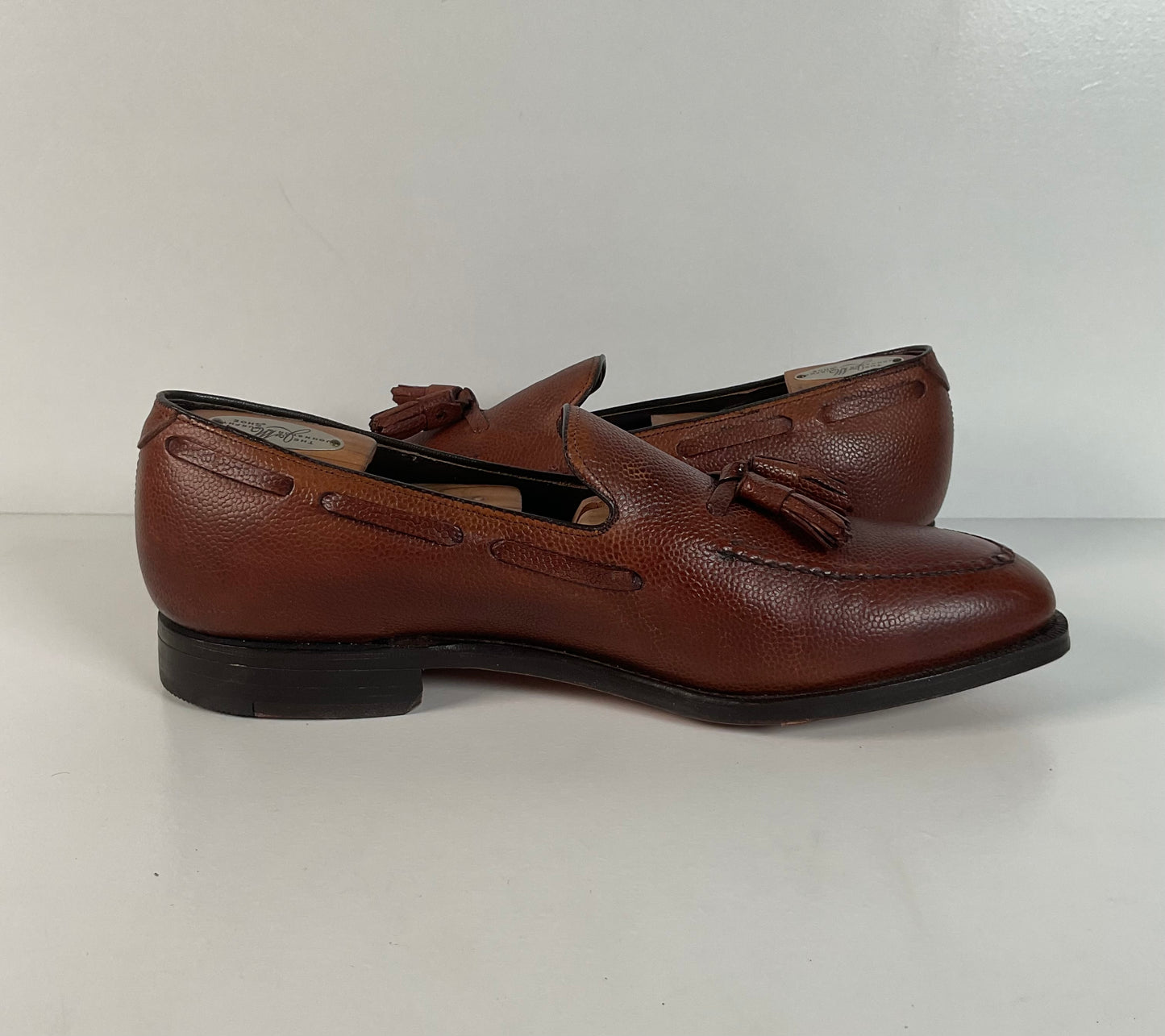 Vintage Johnston Murphy Tassel Loafer | Crown Aristocraft | USA Made | 9.5 D