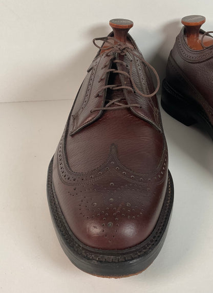 Vintage Florsheim Derby Shoes | Brogued | Longwing | 13 D