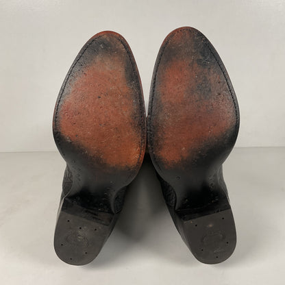 Nocona Bullhide Cowboy Boots | USA Made | Black | Men’s 8.5 EE