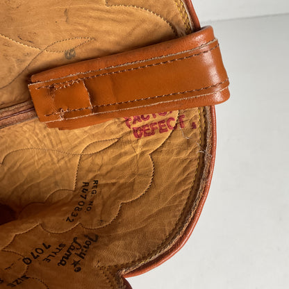 Vintage Tony Lama Maple Leaf Cowboy Boots | Lizard Tip | Narrow | Men’s 8 | Women’s 9