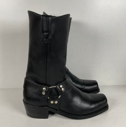 Vintage Santa Fe Harness Boots | USA Made | Men’s 9.5 D