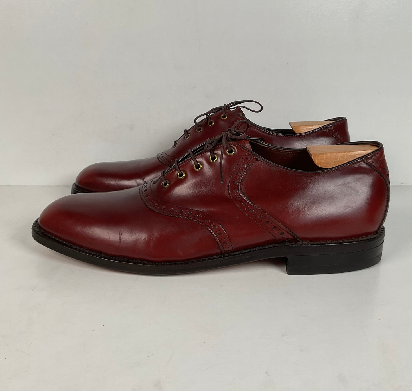 Vintage Johnston Murphy Saddle Shoes | Calfskin | USA Made | Men’s 12 C