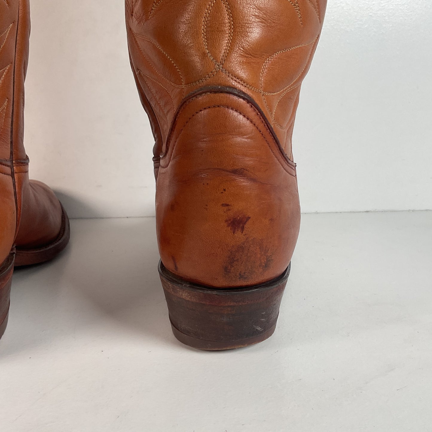 Vintage Tony Lama Tall Top Cowboy Boots | Gold Label | Tall Top | Men’s 9 D