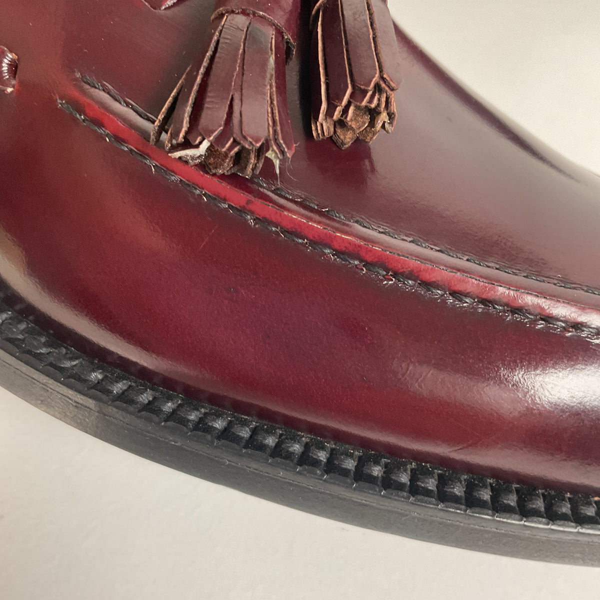 Vintage Florsheim Imperial Tassel Loafers | Tuscany Bordeaux | Men’s 10.5 AA