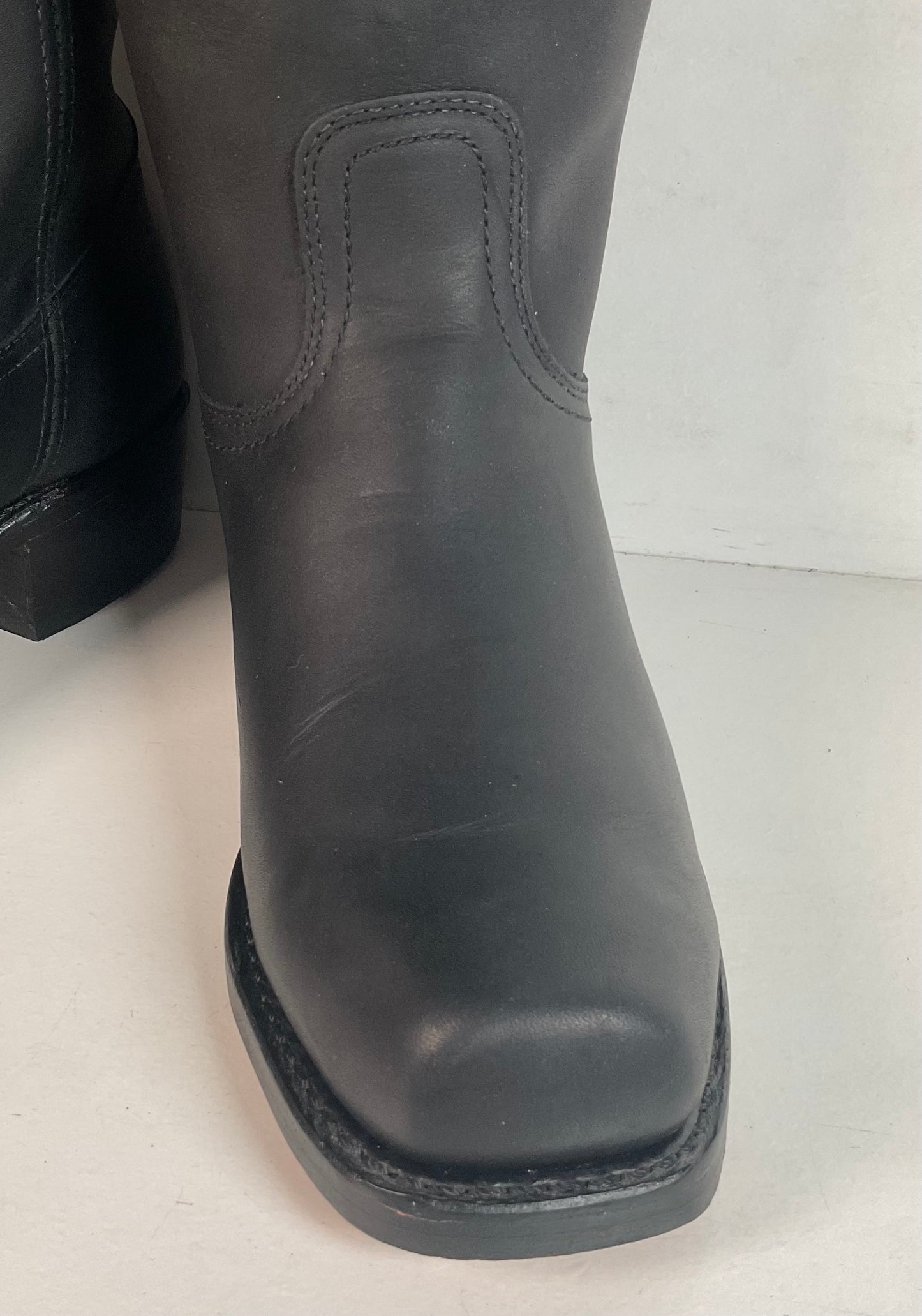 Frye Men’s Black Oiled Cavalry Boots 9.5 M USA Made Campus