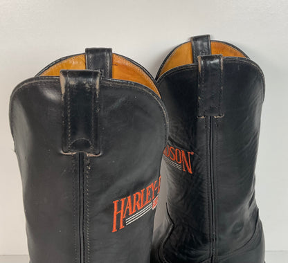Vintage Harley Davidson Cowboy Boots | USA Made | Men’s 6.5 | Women’s 7.5