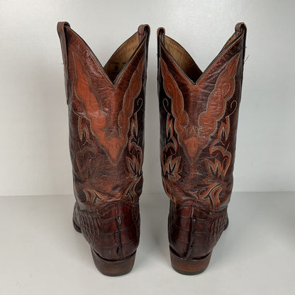 McClintock Hornback Caiman Cowboy Boots | Exotic | Men’s 9 D