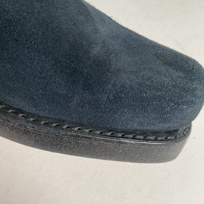 Vintage Rodeo Denim Cowboy Boots Men’s 8 D | Women’s 9 USA Made Chunky