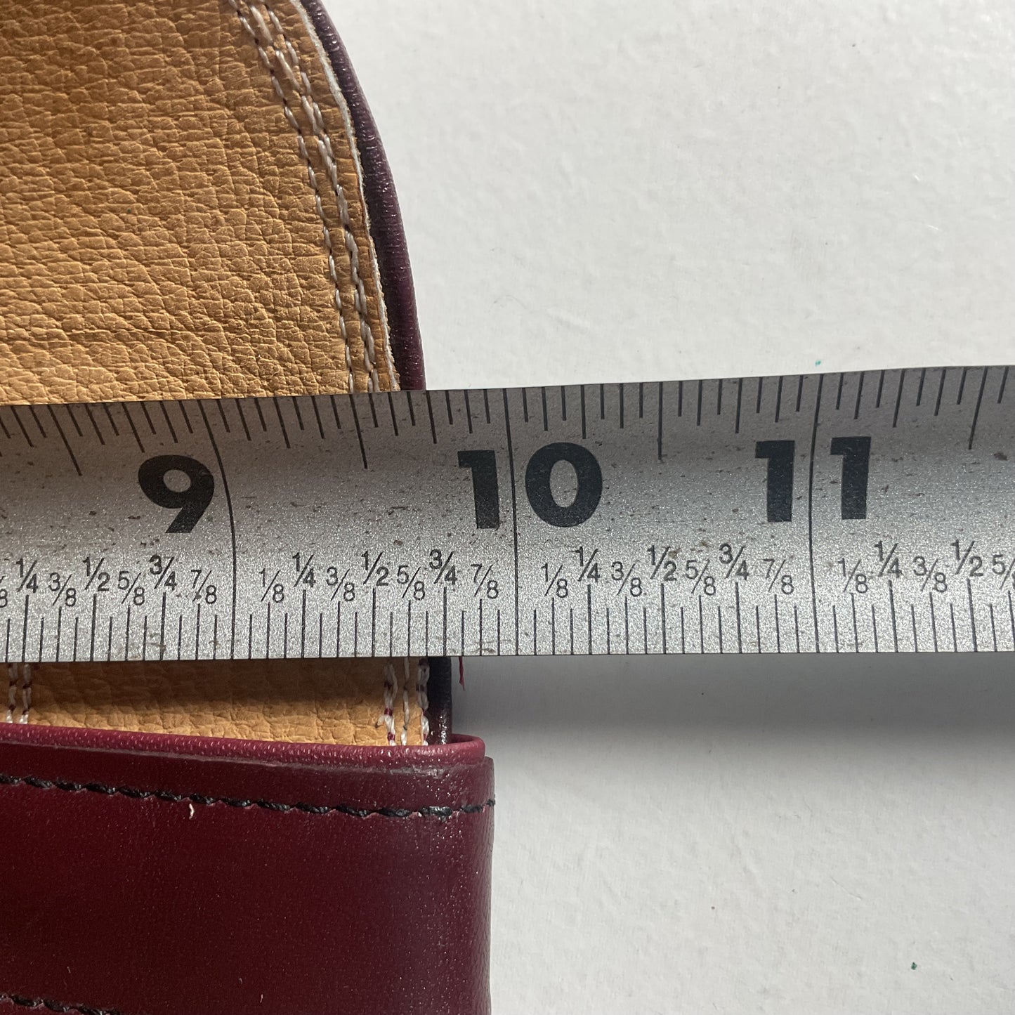 Justin Burgundy Calf Roper Boots 13 D USA Made