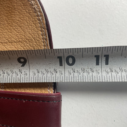 Justin Burgundy Calf Roper Boots 13 D USA Made