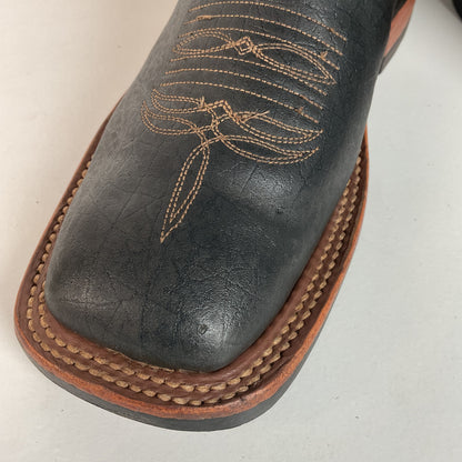 Anderson Bean Hippo Cowgirl Boots | Exotic | Aqua Green Shaft | Women’s 7 B