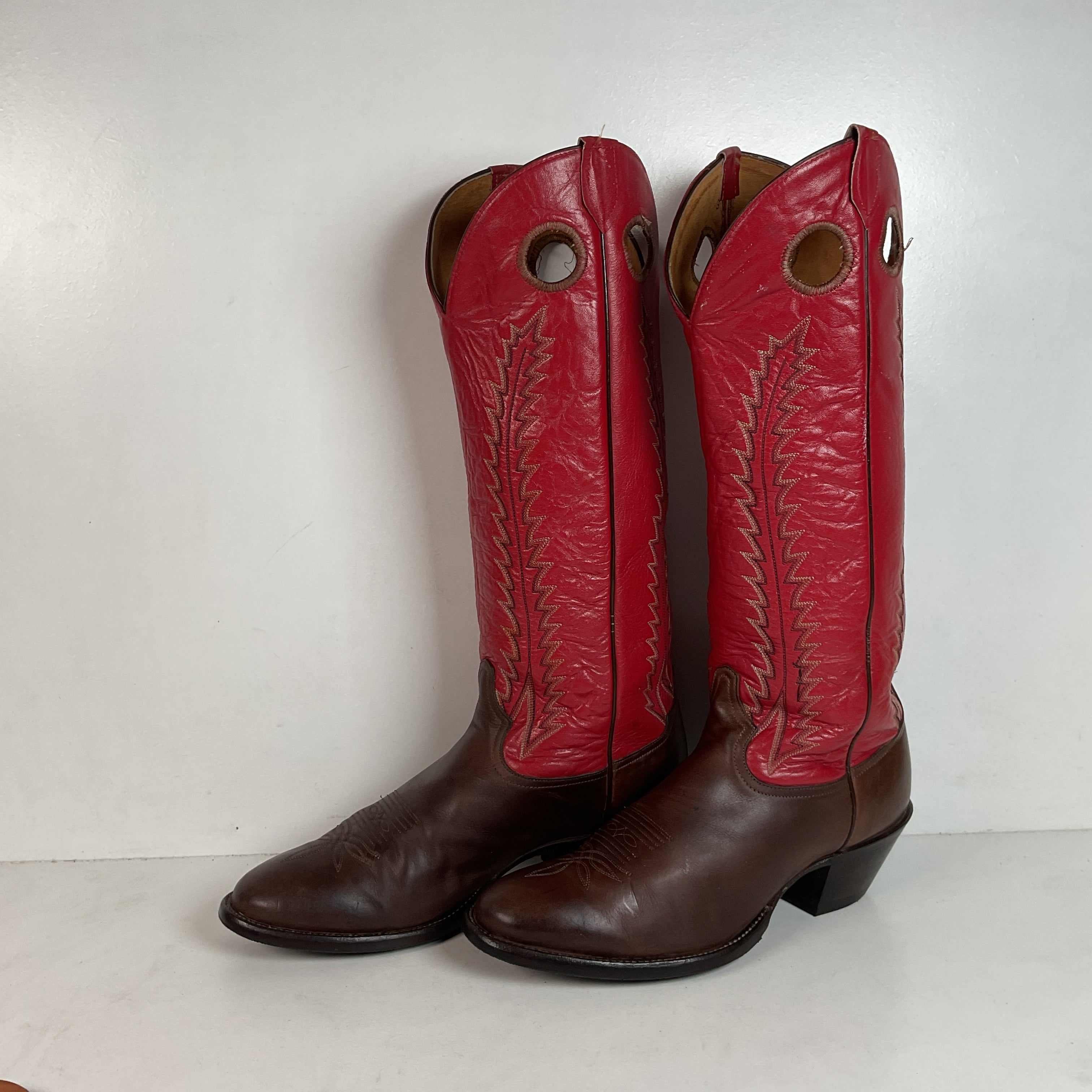 うしうしウォーク Vintage Tony Lama Buckaroo Cowboy Boots 11 D Punchy USA – Lake's