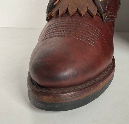 Vintage Chippewa Kiltie Packer Boots | Soft Toe | USA Made | Men’s 9.5 D