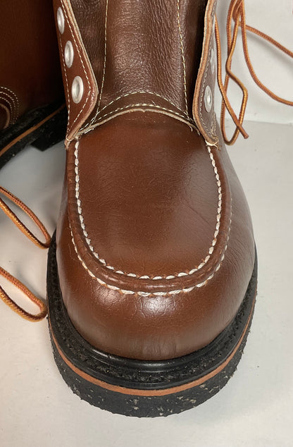 Vintage Thom Mcan Moc Toe Boots | Insulated | Safety Toe | 1960s | Men’s 9 E