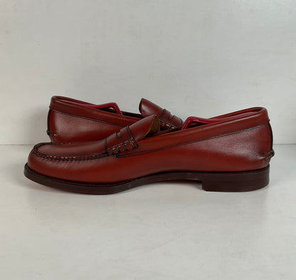 1970s Winthrop Moccasin Penny Loafer 11.5 A Handsewn Tomahawk