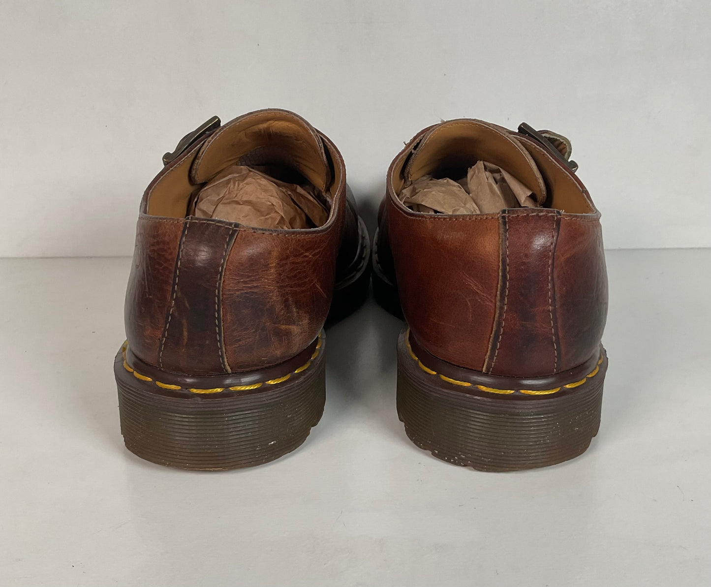 Vintage Dr. Martens Chunky Monk Strap Platform Loafers UK 11 | US 12
