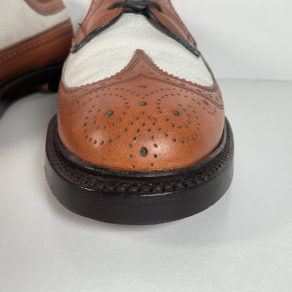Vintage Johnston Murphy Spectator Shoes | Aristocraft | 1950s-1960s | 10 C