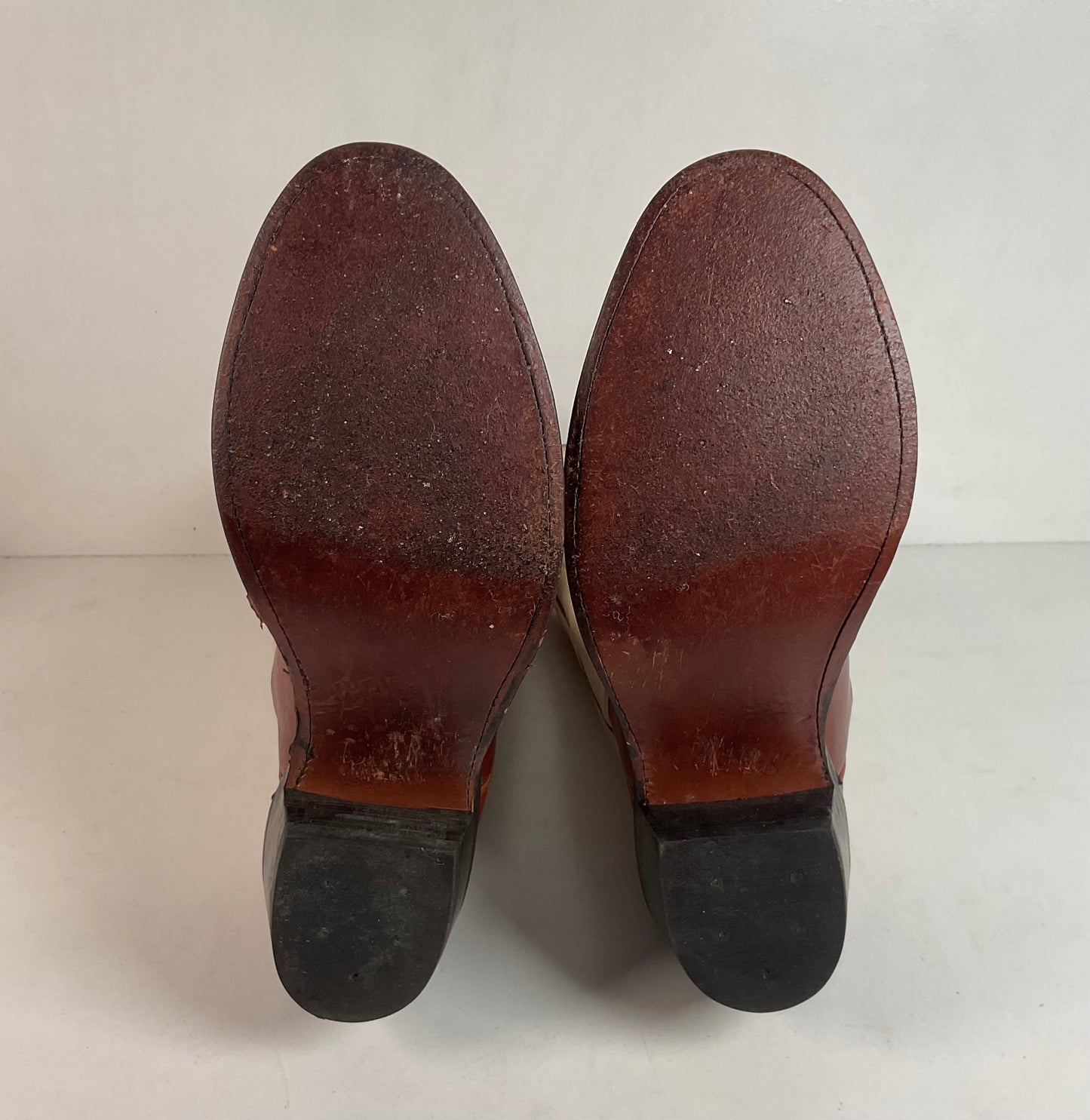 Tony Lama Buckaroo Cowboy Boots 12 D USA Made Sunset Renegade