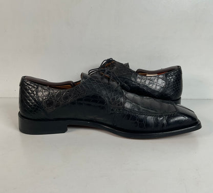 Avventura Genuine Crocodile Loafers 13 M Exotic Full Bias Cut Recrafted