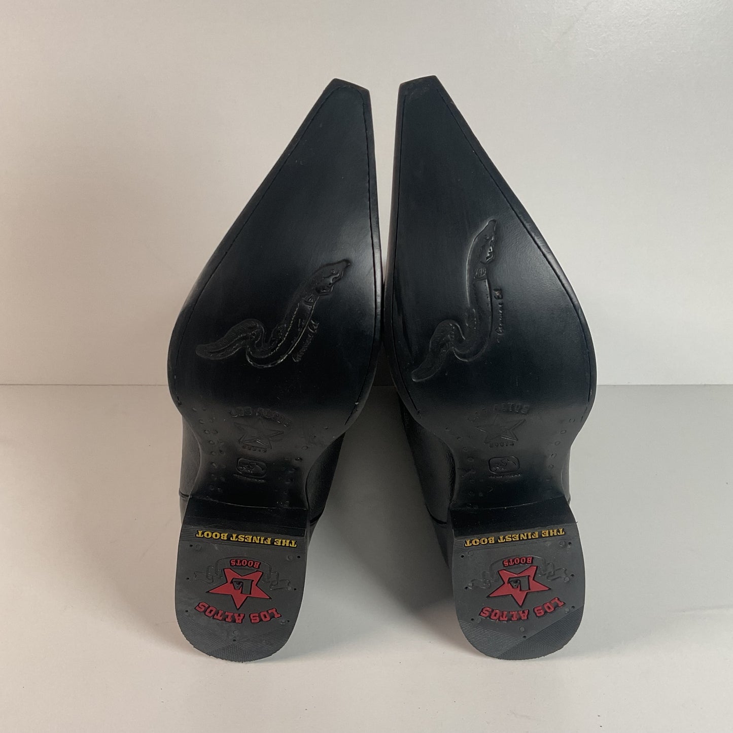 Los Altos Exotic Eel Skin Cowboy Boots 11 EE New With Tags Triad
