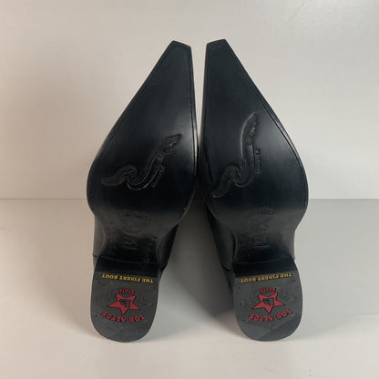 Los Altos Exotic Eel Skin Cowboy Boots 11 EE New With Tags Triad