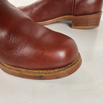 Vintage Western Campus Boots | Chunky | USA Made | Women’s 7 B