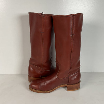 Vintage Western Campus Boots | Chunky | USA Made | Women’s 7 B
