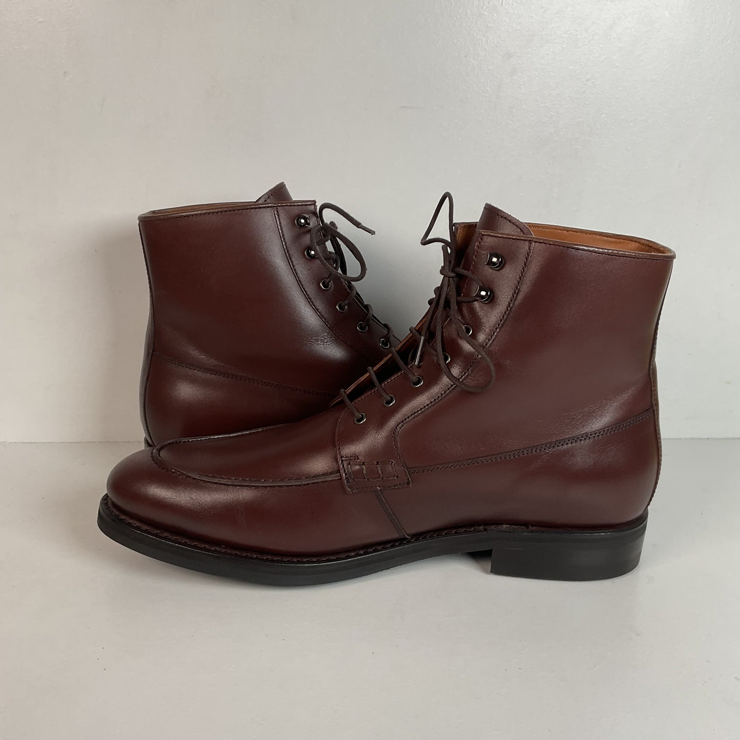 Idrese Magellan Moc Toe Boots 11 EE Lace Up Dainite Brick Sole