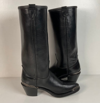 Vintage Harley Davidson Motorcycle Boots | Western Concho | Women’s 8.5 M