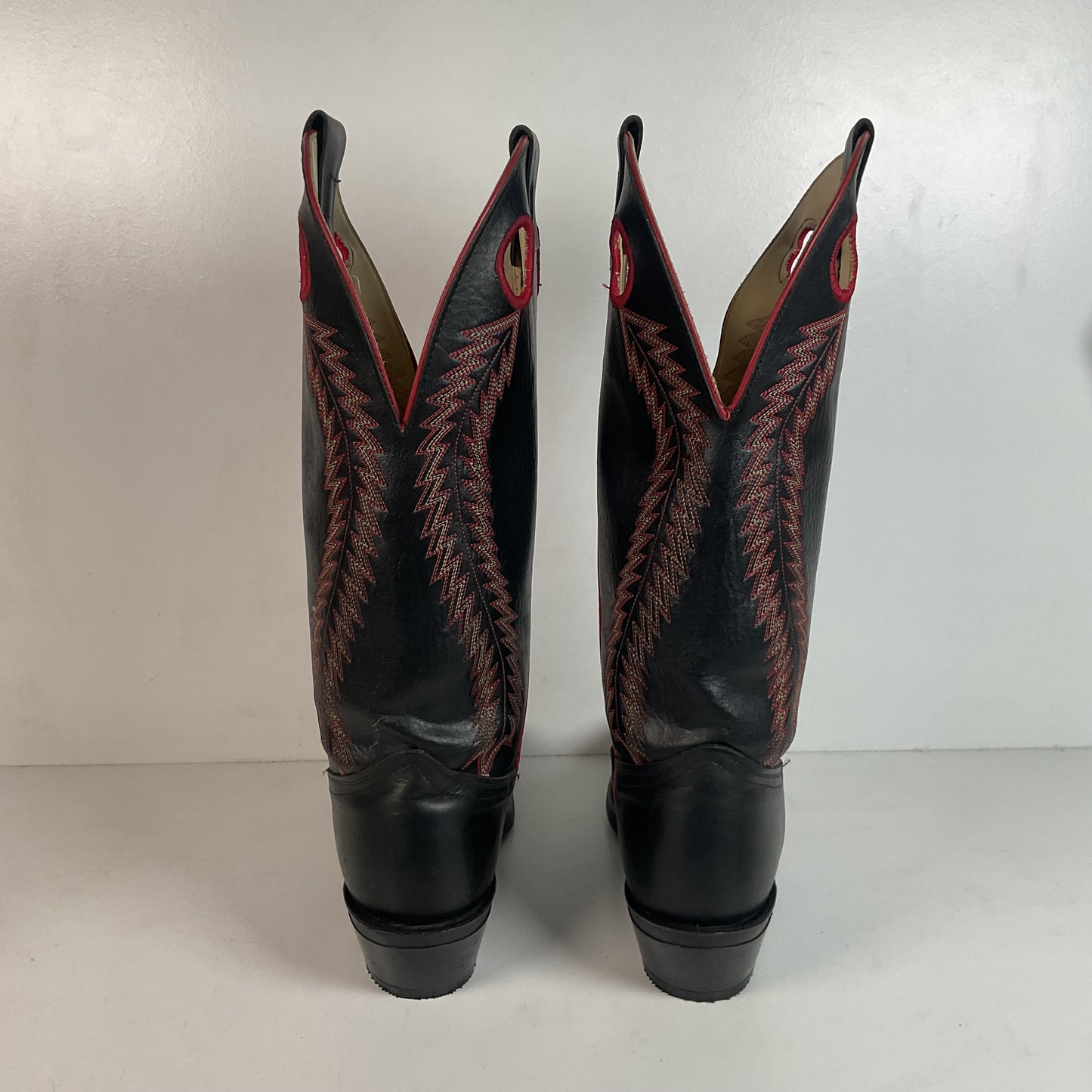 Vintage Texas Brand Buckaroo Cowboy Boots 10.5 EE USA Made