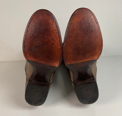 Vintage Tony Lama Elephant Cowboy Boots | Exotic | Gold Label | Men’s 9 D
