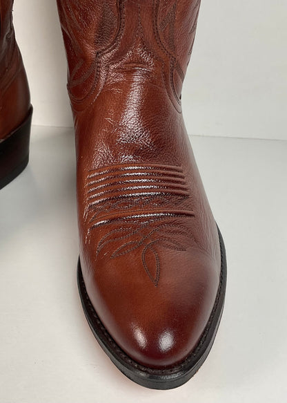Vintage Dan Post Cowhide Cowboy Boots | USA Made | Men’s 8.5 D