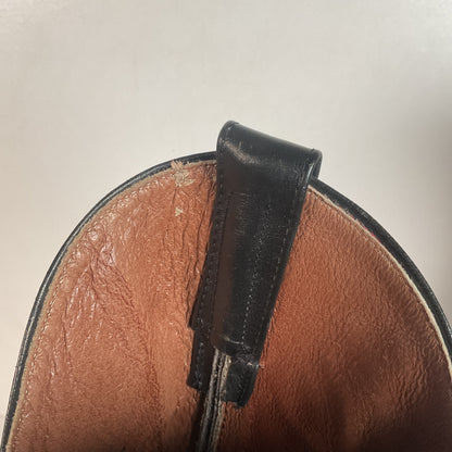 Exotic Black Cobra Snakeskin Cowboy Boots Mexico 28.5 E | US Men’s 10.5