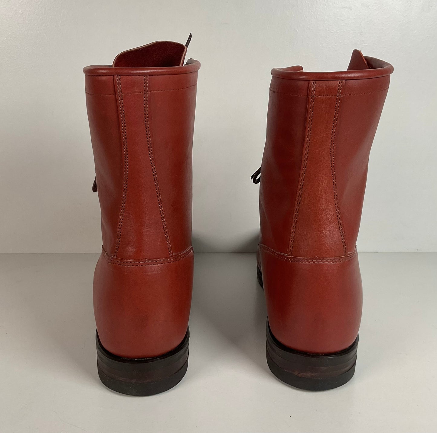 Vintage Justin Kiltie Packer Boots | Brick Caprice | USA Made | Men’s 12 B