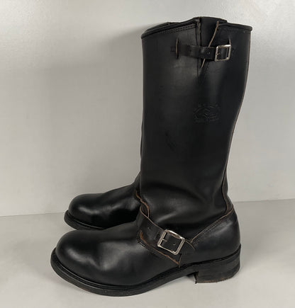 Vintage Carolina Tall Engineer Boots | Saftey Toe | USA Made | Wide | Men’s 12 W
