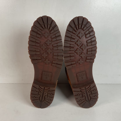 Frye Will Suede Lug Boots 11 M USA Made Rough Out