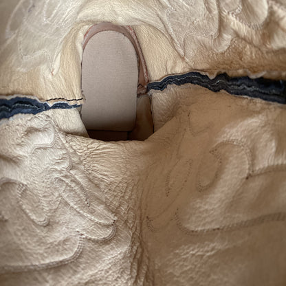 Vintage Dan Post Cowgirl Boots | USA Made | Tooled Inlays | Women’s 7 M