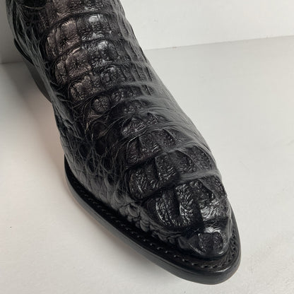 Tony Lama Royal Caiman Cowboy Boots | Exotic | Hornback | USA Made | 12 D