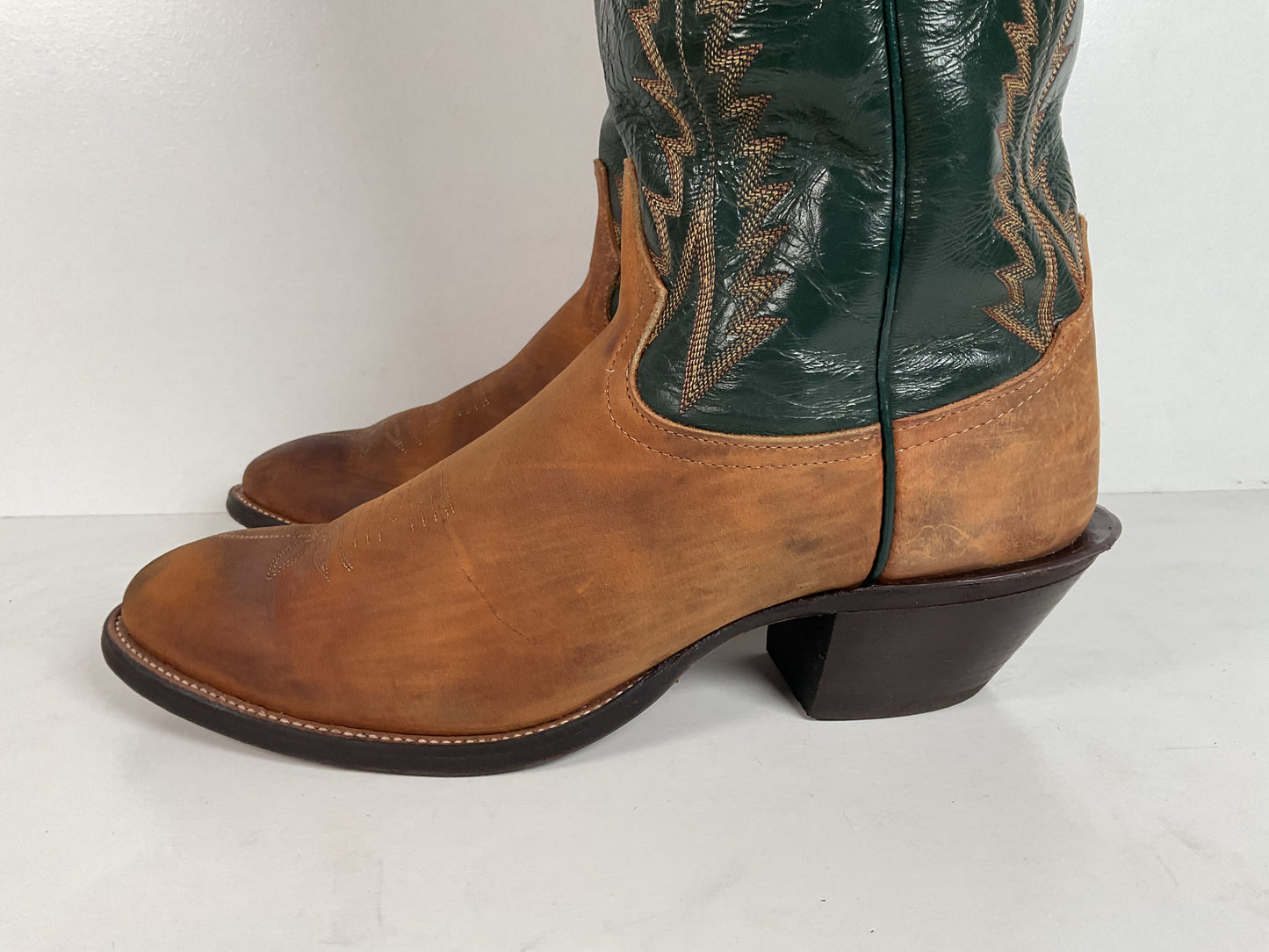 Vintage Tony Lama Bay Apache Buckaroo Boots | USA Made | 1990s | Men’s 10.5 D