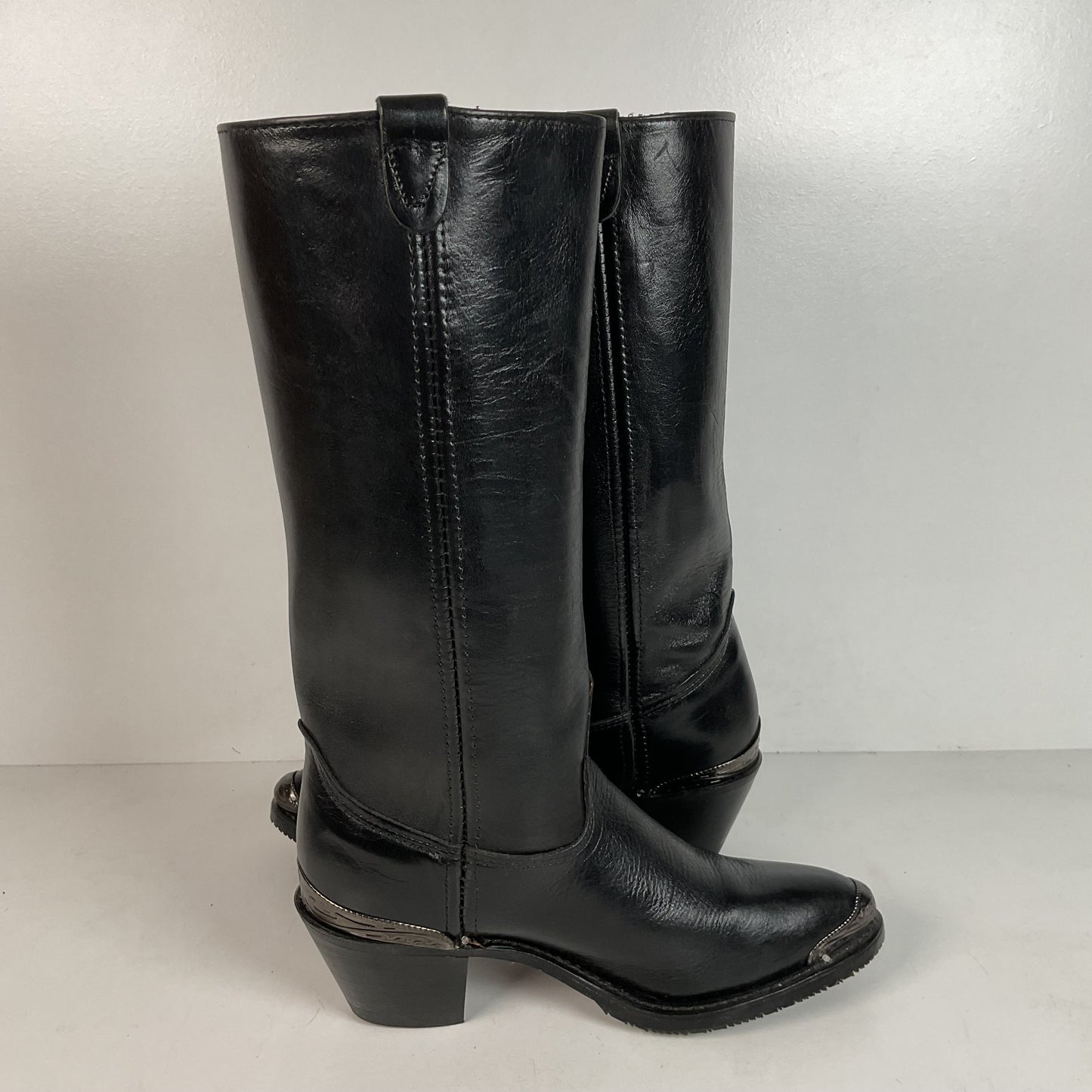 Vintage Harley Davidson Concho Cowgirl Boots | USA Made | Women’s 8.5 M