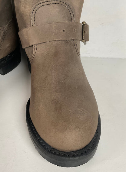 Chippewa Engineer Boots | Distressed Nubuck | USA Made | Women’s 8 M