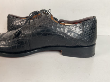 Avventura Genuine Crocodile Loafers 13 M Exotic Full Bias Cut Recrafted