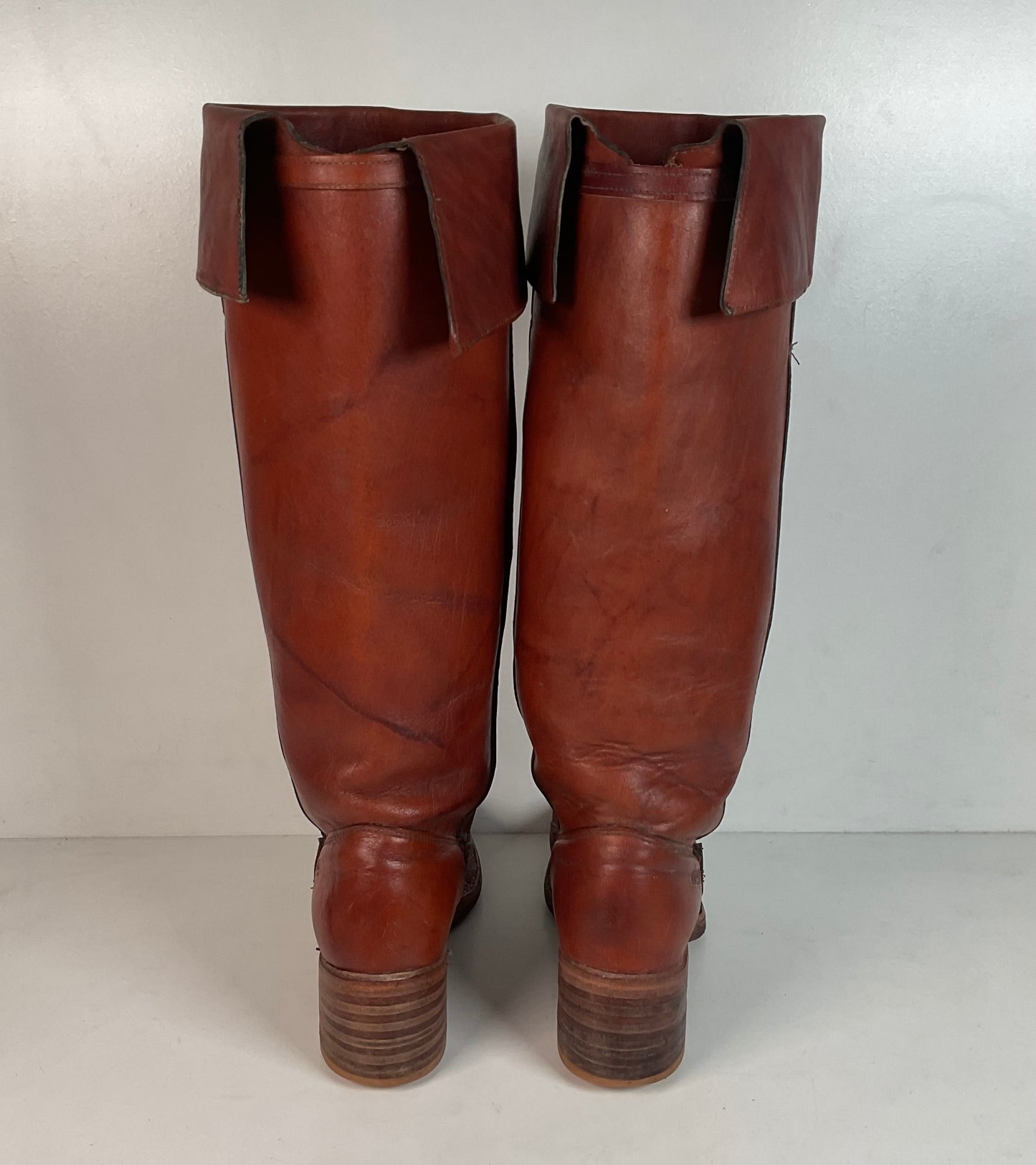 Vintage Dingo Acme Women’s Cuffed Campus Boots 9 M USA Made