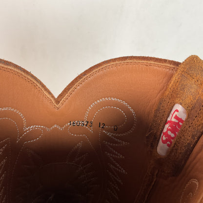 Rios Of Mercedes Kudu Suede Roper Boots | USA Made | Waxy | 12 D